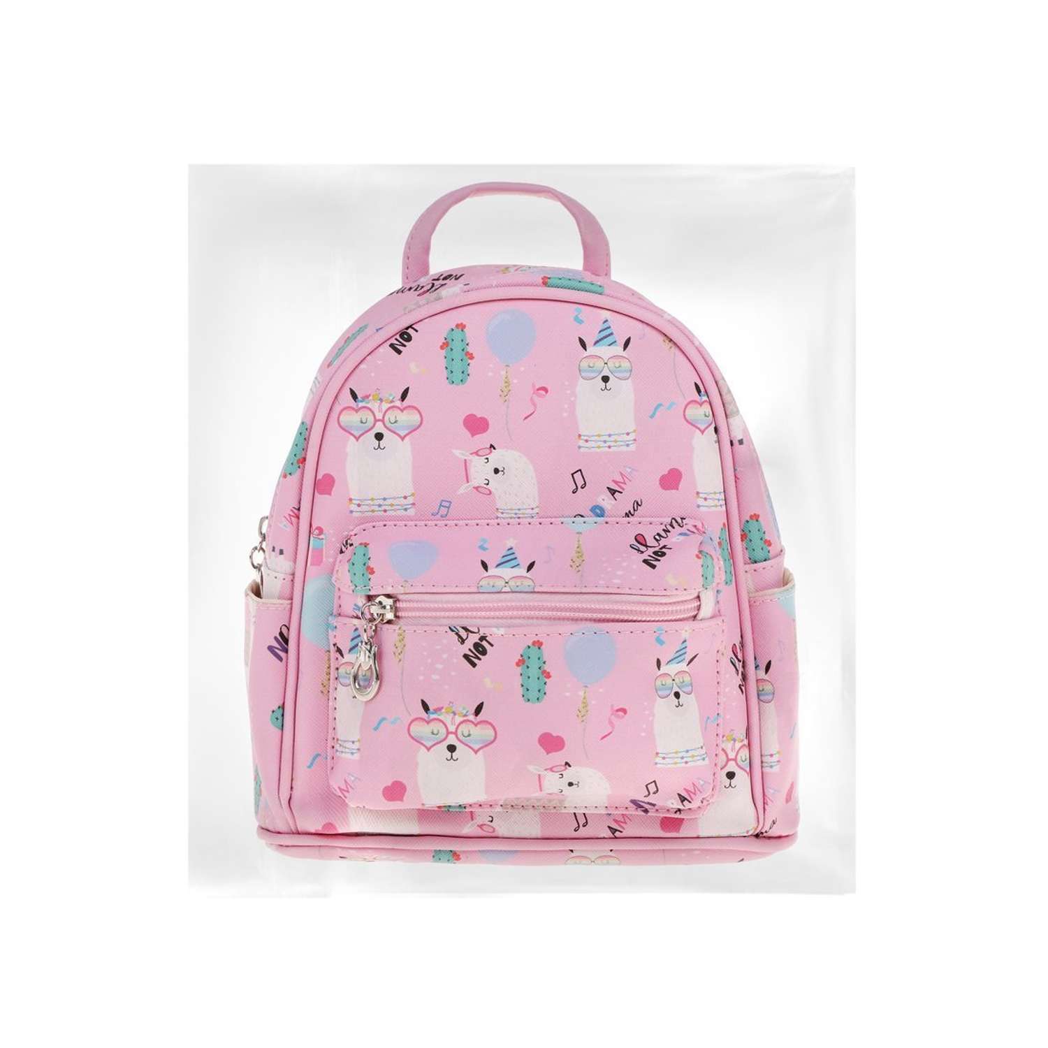 Рюкзак Наша Игрушка розовый для девочек - фото 4