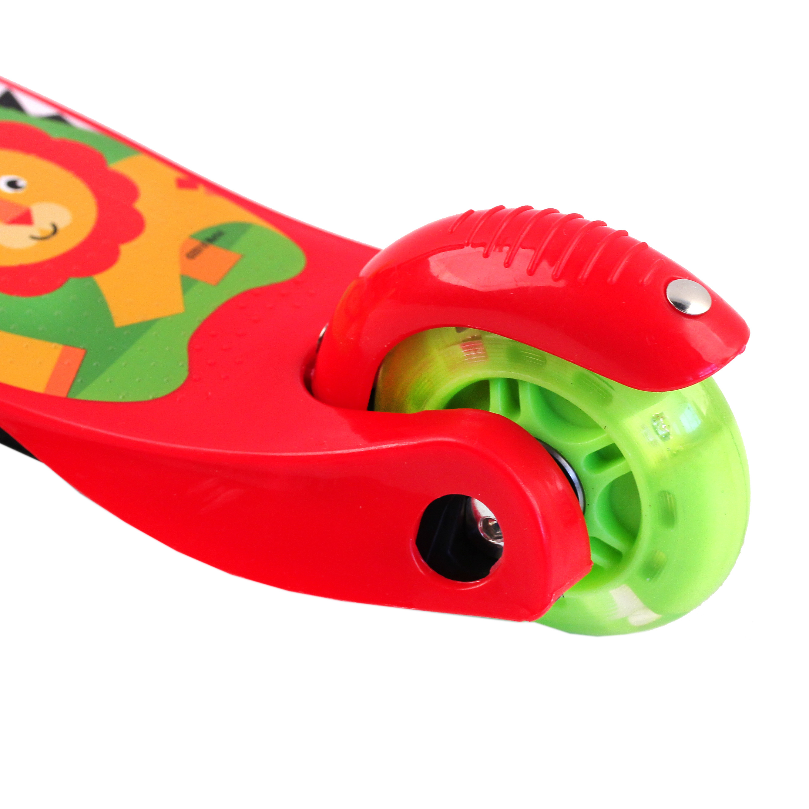 Самокат Fisher Price 3колесный Зеленый FP4PR - фото 6