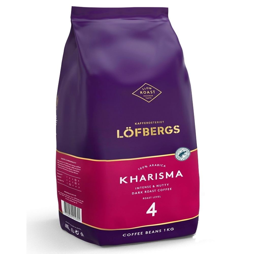 Кофе в зернах Lofbergs Lofbergs Kharisma 1кг - фото 1