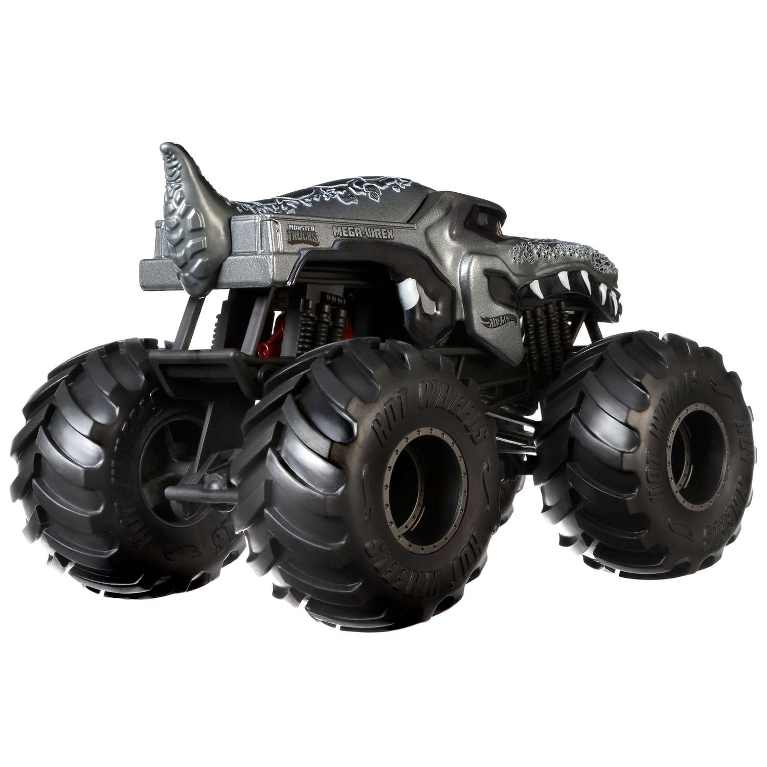 Автомобиль Hot Wheels Monster Tracks Мега Рекс 1:24 FYJ83 - фото 5