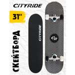 Скейтборд CITYRIDE деревянный 31"