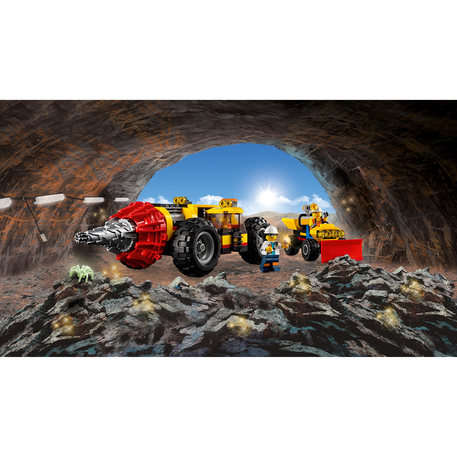 Конструктор LEGO Тяжелый бур для горных работ City Mining (60186) купить по  цене 2999 ₽ в интернет-магазине Детский мир