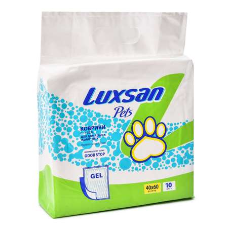 Коврики для животных Luxsan Pets Gel с гелем 40*60см 10шт