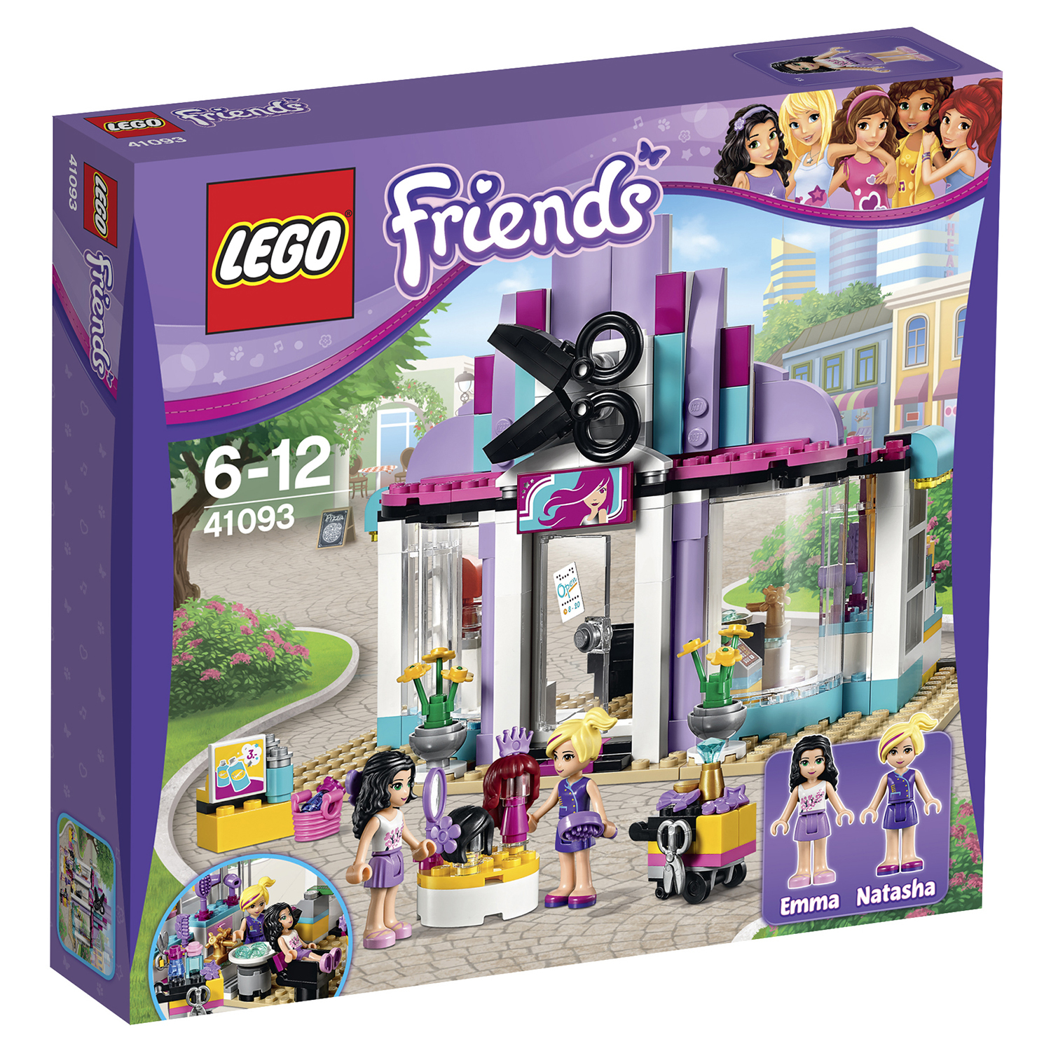 Конструктор LEGO Friends Парикмахерская (41093) купить по цене 2499 ₽ в  интернет-магазине Детский мир