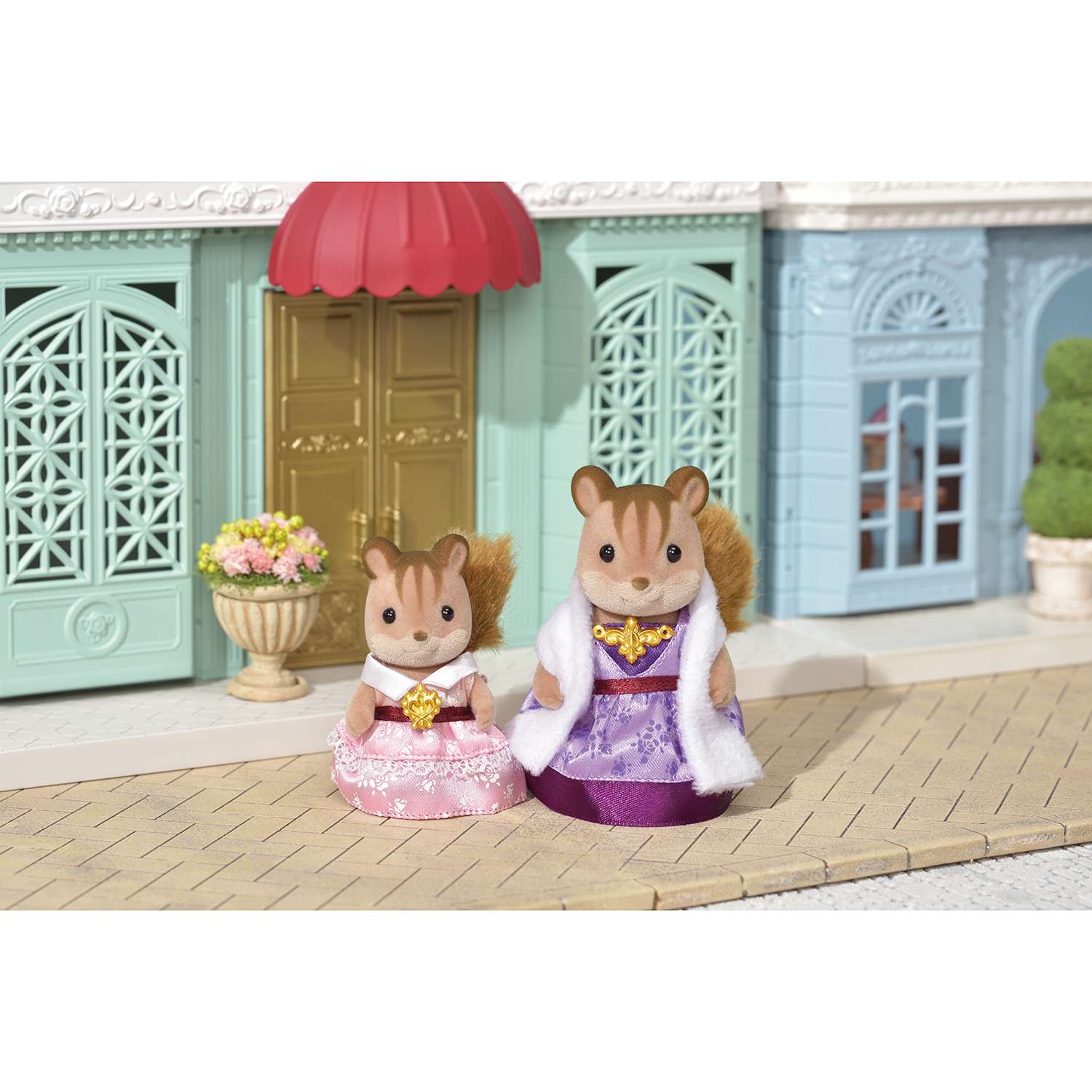 Набор SYLVANIAN FAMILIES TOWN Series Модные платья (фиолетовое и розовое) - фото 5