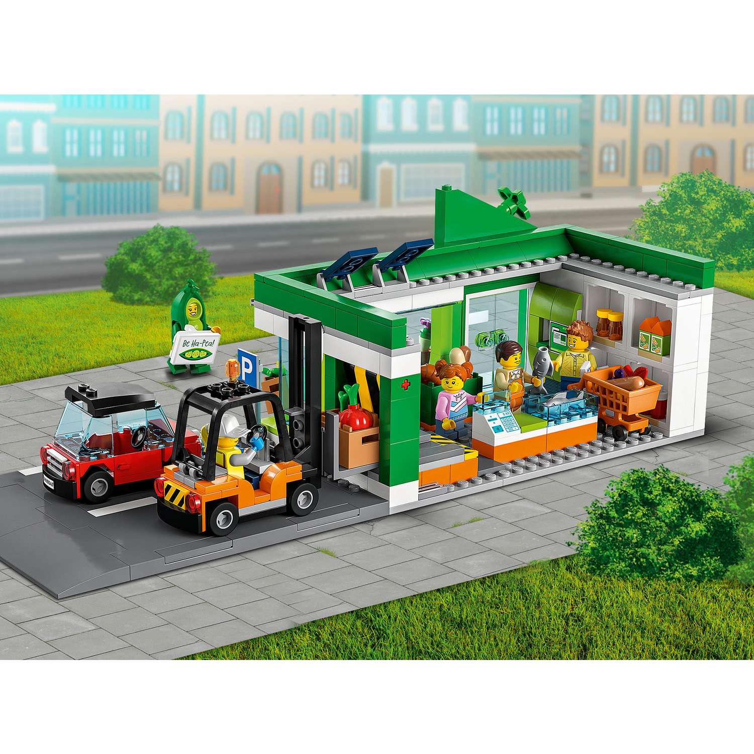 Конструктор LEGO City Продуктовый магазин - фото 3