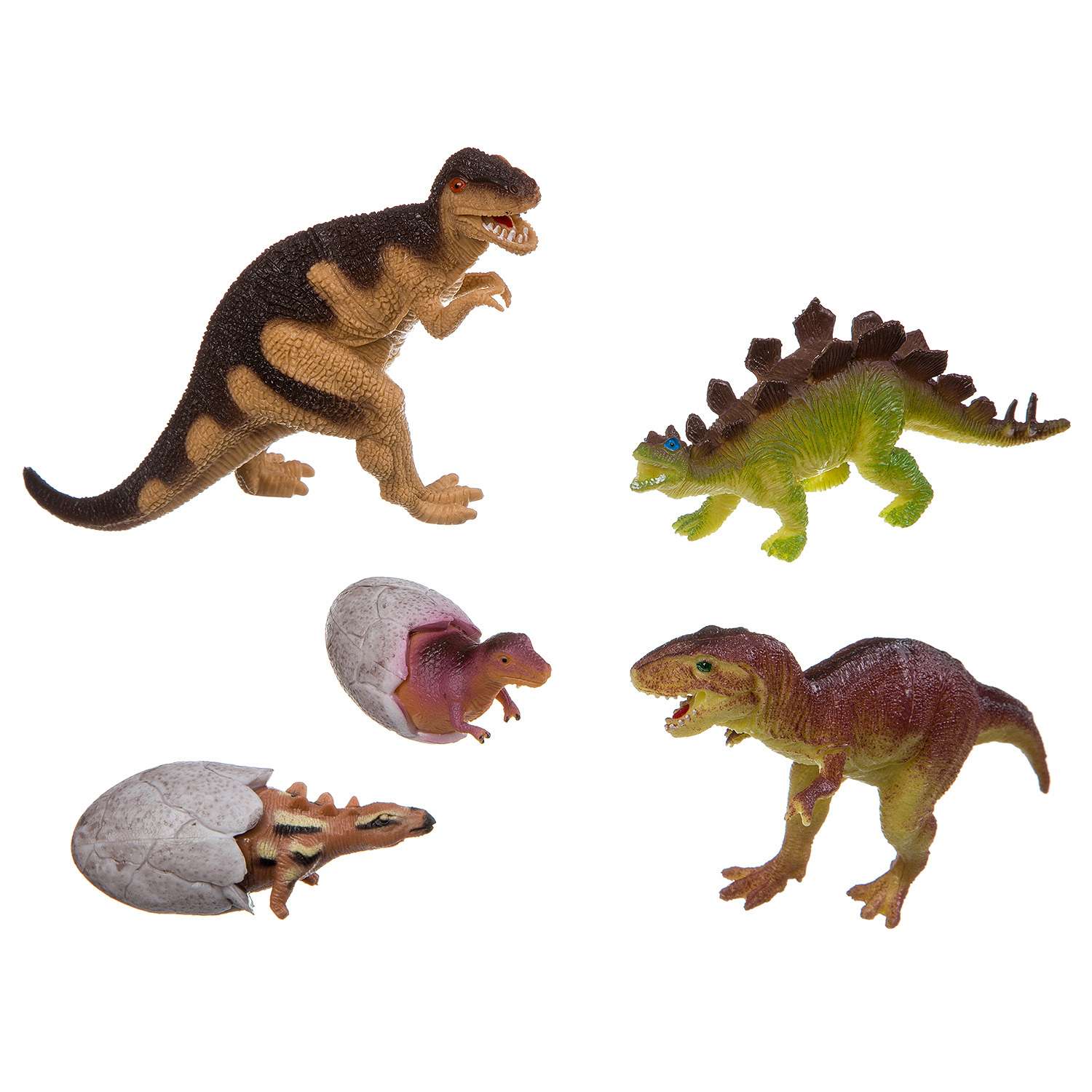 Набор фигурок BONDIBON Динозавры 5 штук - фото 2
