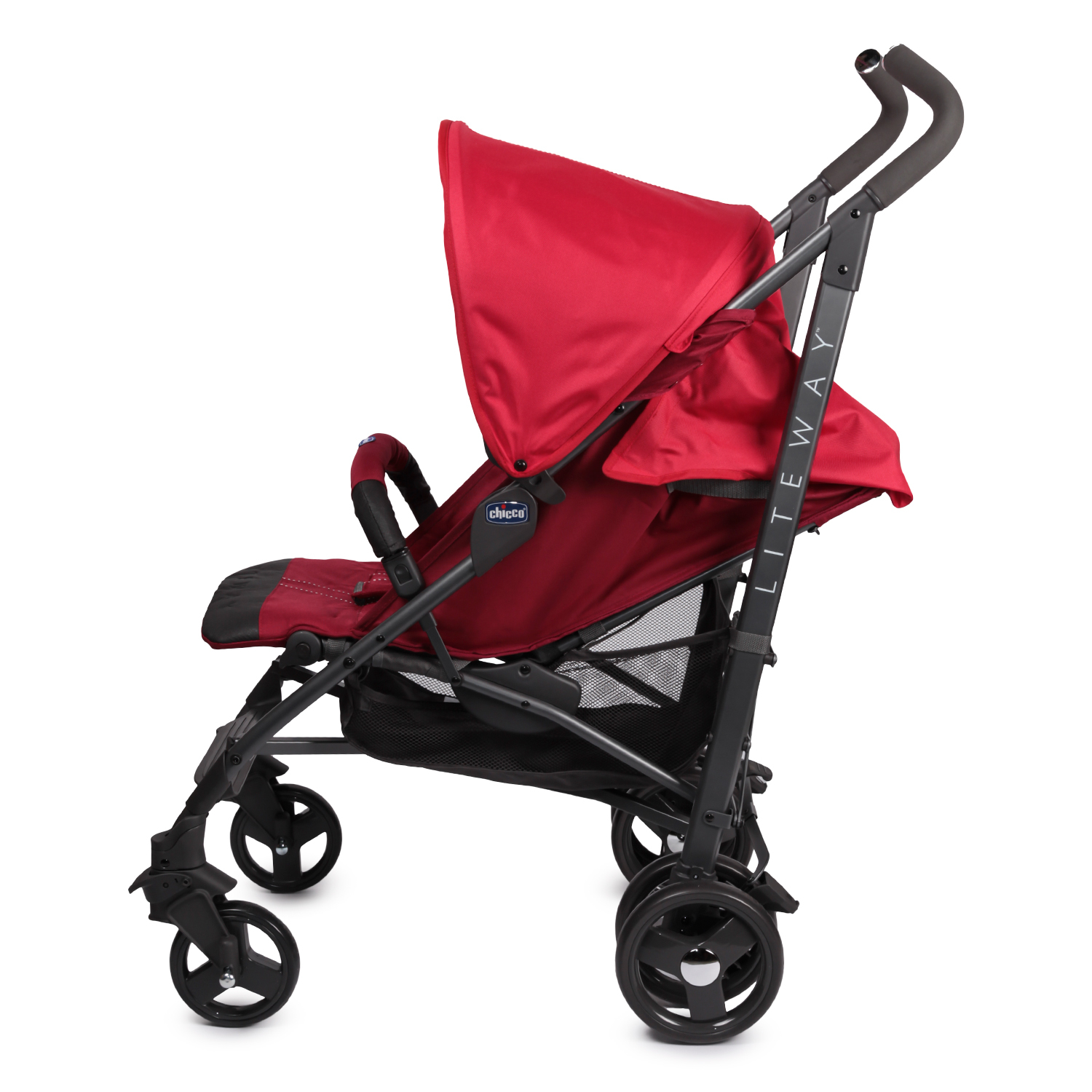 Коляска-трость Chicco Lite Way Red - фото 4