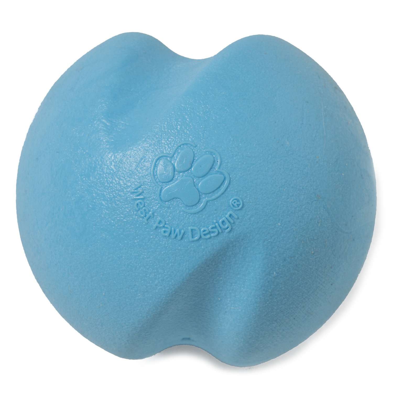 Игрушка для собак West Paw Zogoflex Jive Мячик S Голубой - фото 1