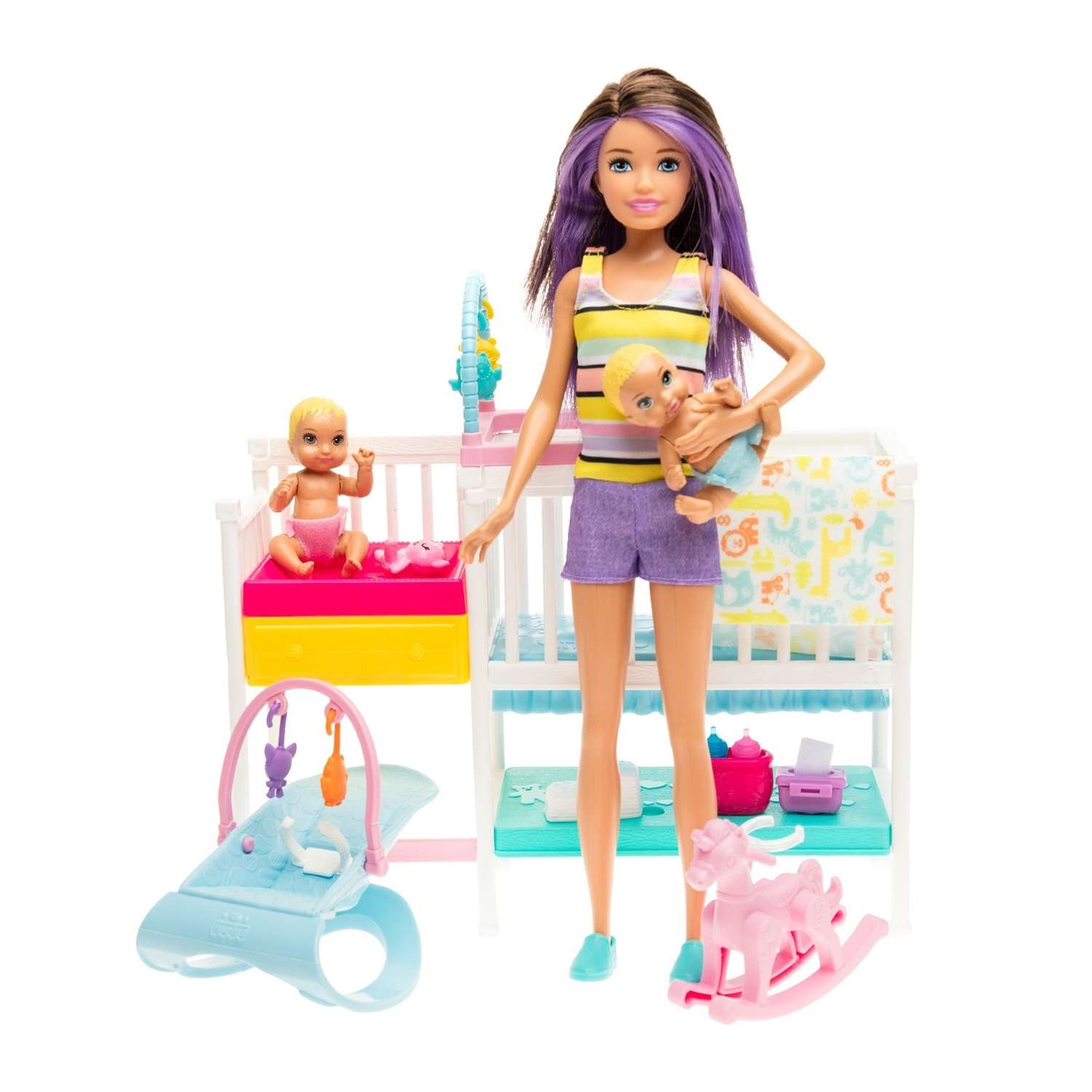 Набор игровой Barbie Скиппер и малыши GFL38 GFL38 - фото 1