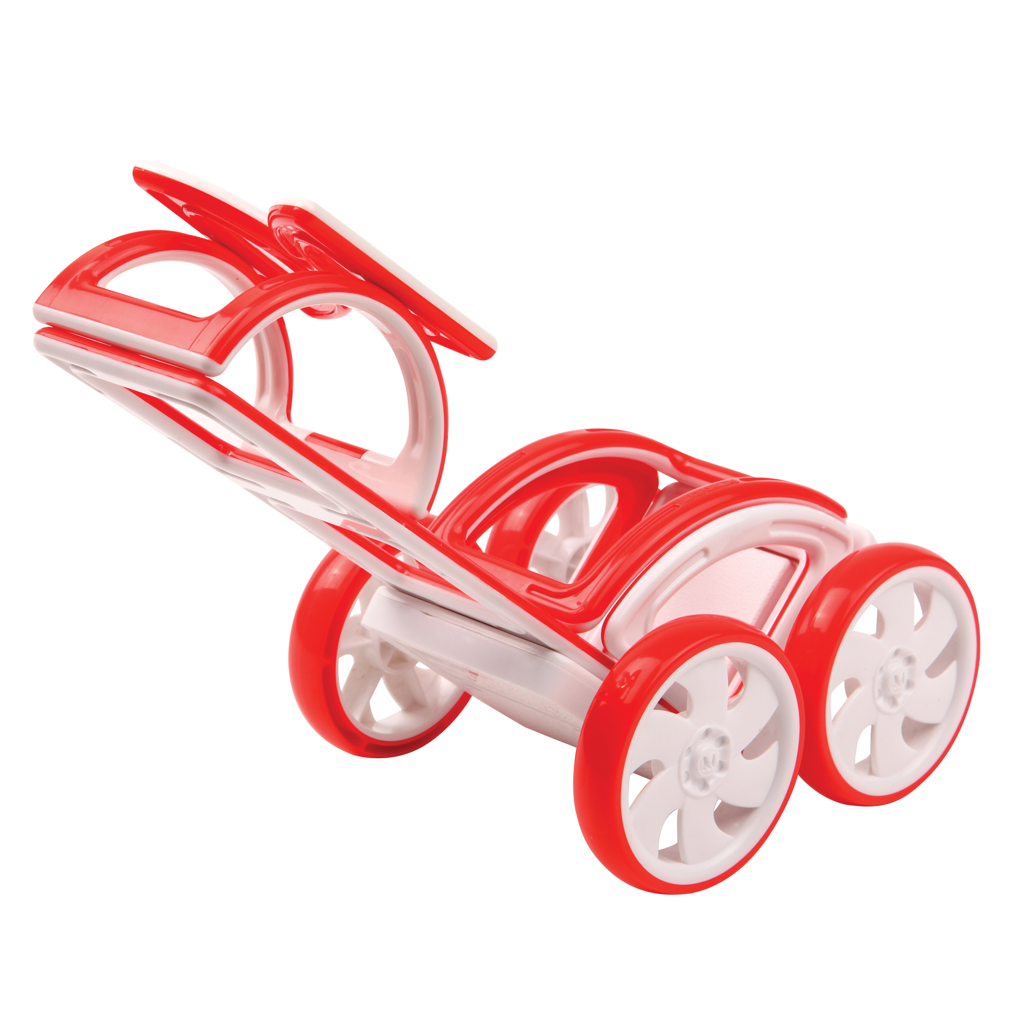 Магнитный конструктор Magformers My First Buggy 14-Red - фото 2