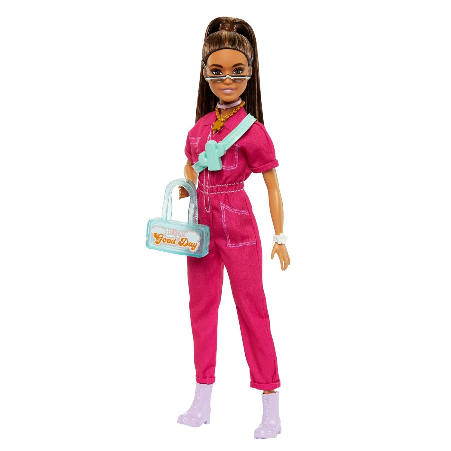 Barbie Day & Play Fashion Pink Boiler Suit Кукла Розовый