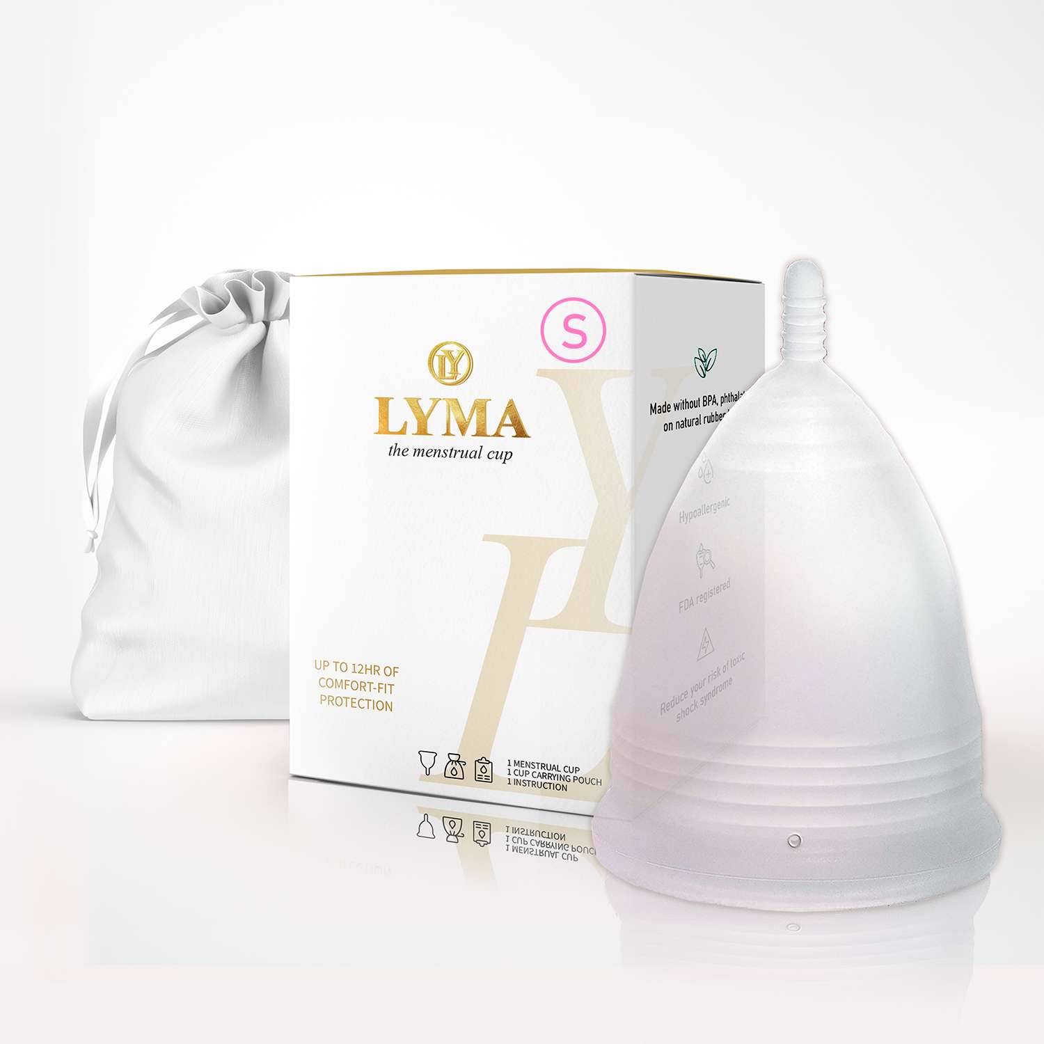 Чаша менструальная размер S LYMA CUP менструальная - фото 1