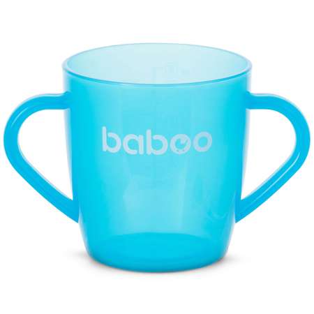 Чашка BABOO 200мл с 12месяцев Голубой 8-102