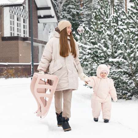 Санки Happy Baby Розовый