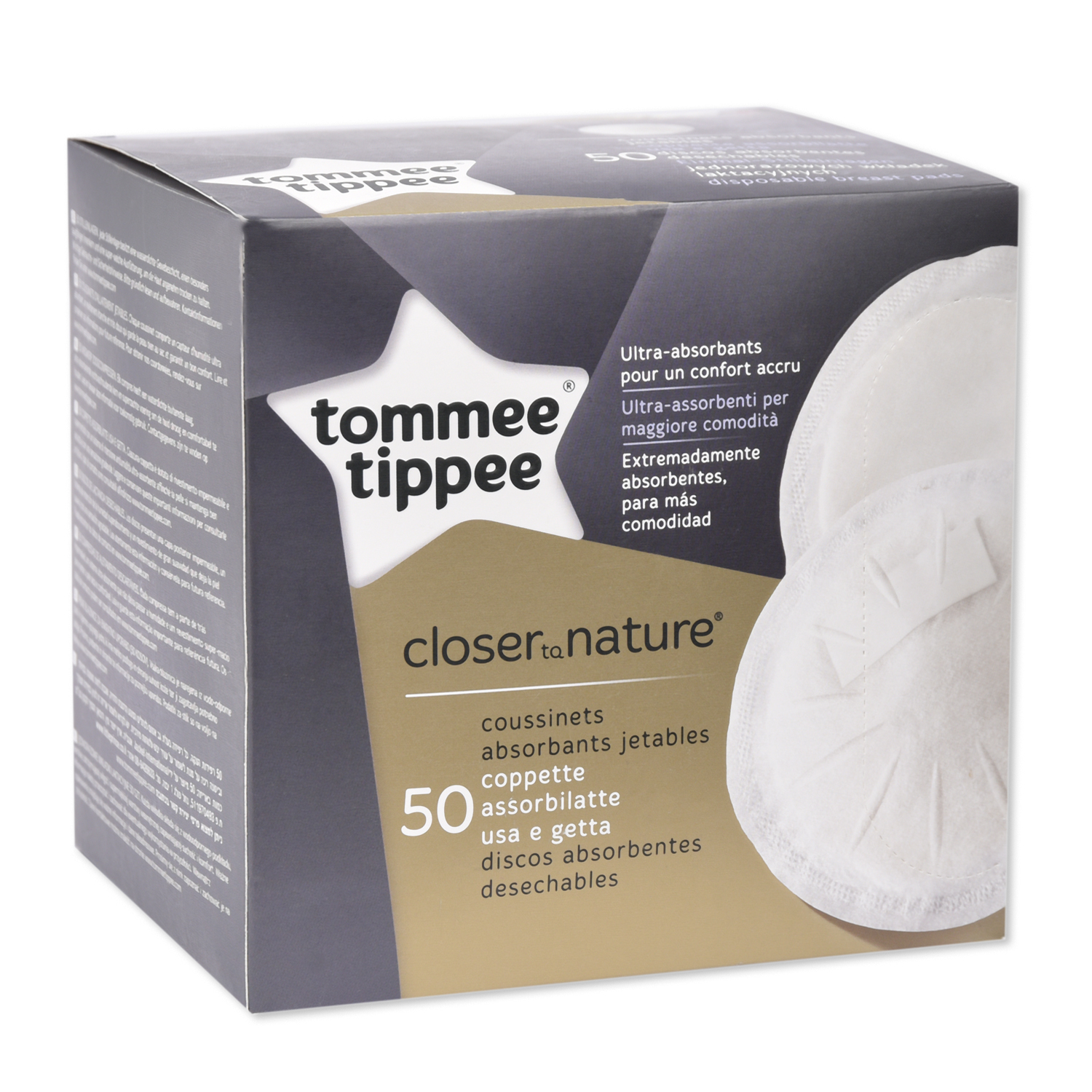 Вкладыши Tommee tippee для бюстгальтера одноразовые 50 шт - фото 2