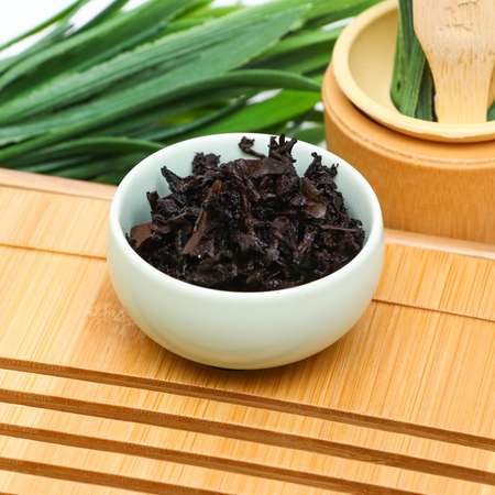 Китайский чай Sima-Land выдержанный»Шу Пуэр Золотой лист» сырой Мэнхай 50 г + - 5г (набор 6 шт)