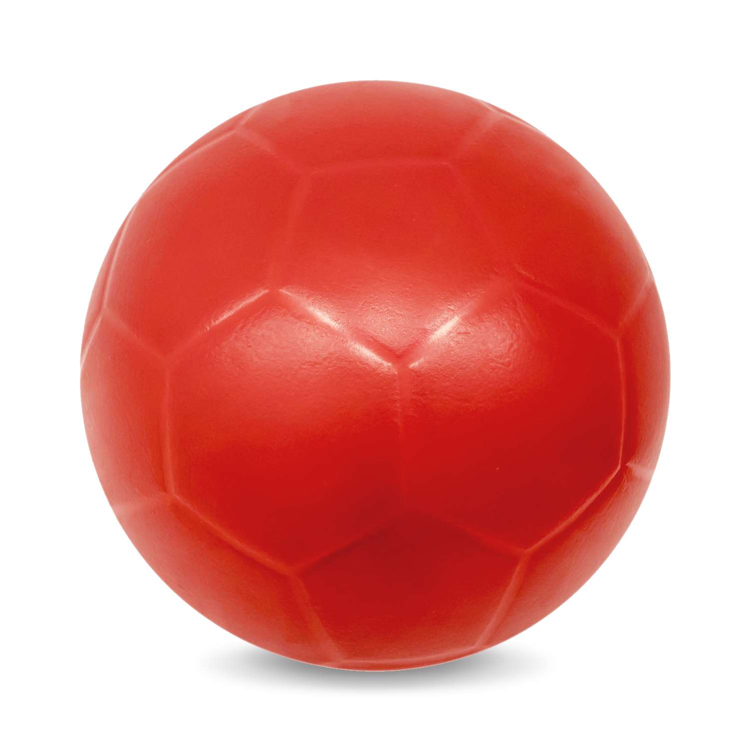 Мяч ПОЙМАЙ диаметр 230мм Футбол красный - фото 1
