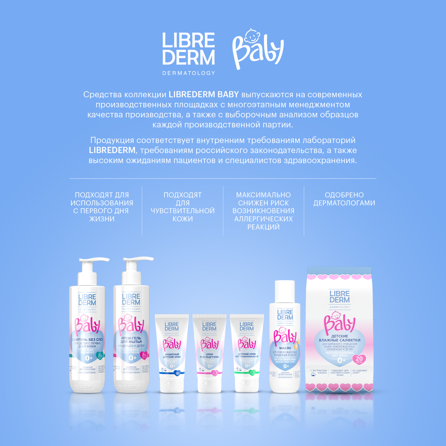 Крем детский Librederm Baby защитный Cold-cream с ланолином и экстрактом хлопка 50 мл - фото 6