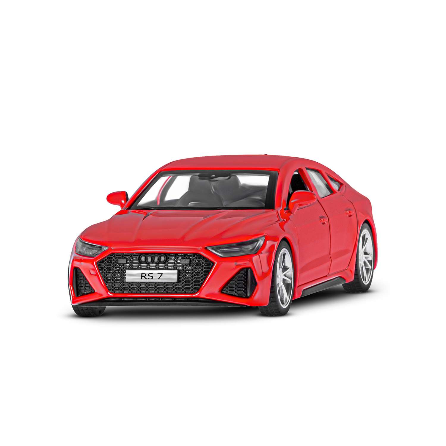 Машинка металлическая АВТОпанорама игрушка детская Audi RS7 Sportback 1:43 красный JB1251575 - фото 9