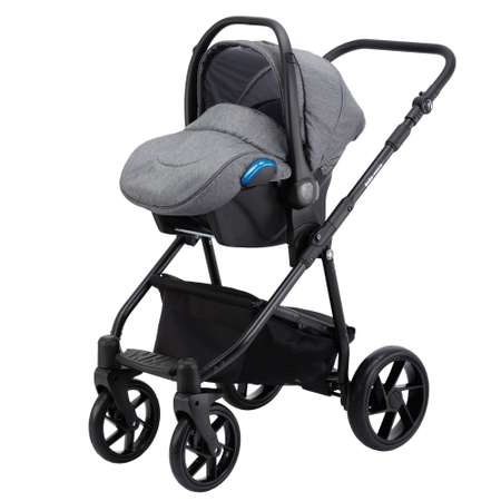 Коляска 3в1 BeBe-mobile Gusto Standart GU15 Темно-серый