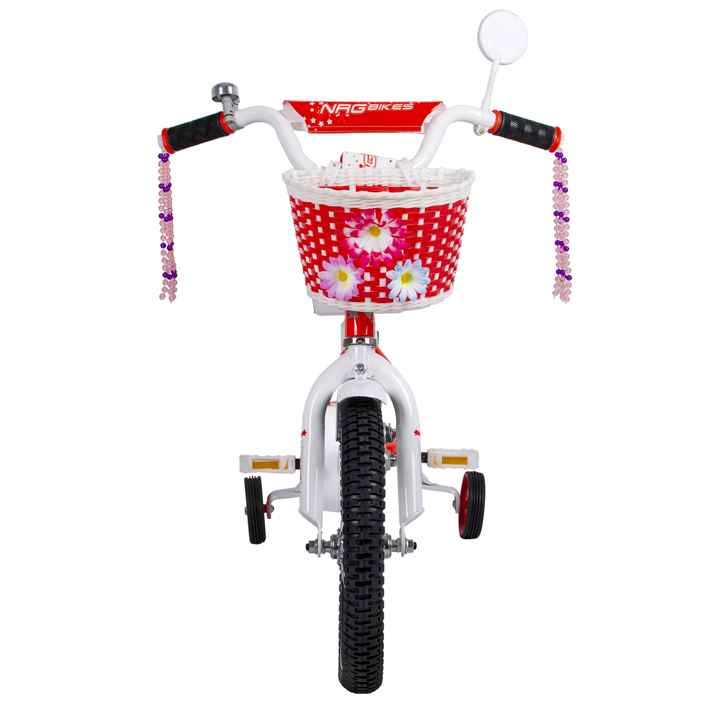 Велосипед NRG BIKES Canary 14 red-white - фото 14