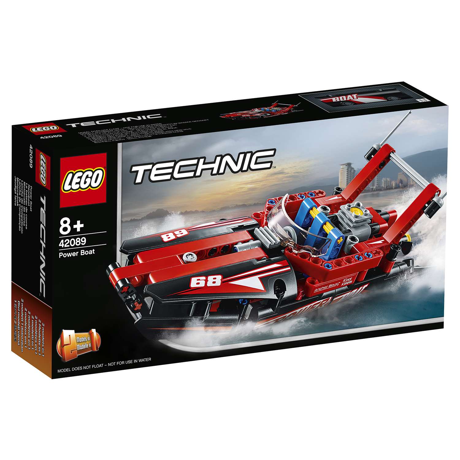 Конструктор LEGO Technic Моторная лодка 42089 - фото 2