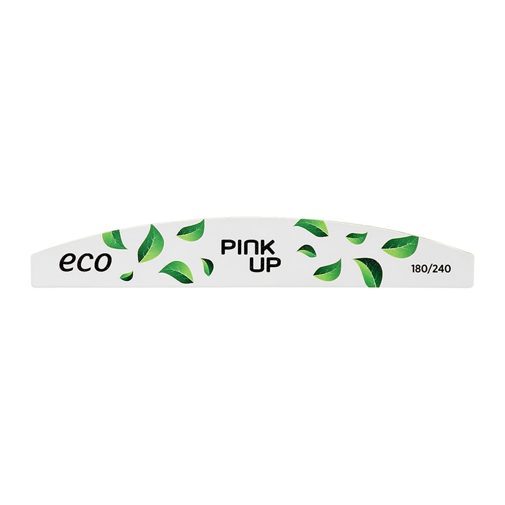 Пилка для ногтей Pink Up accessories eco из бамбука 180/240 - фото 1