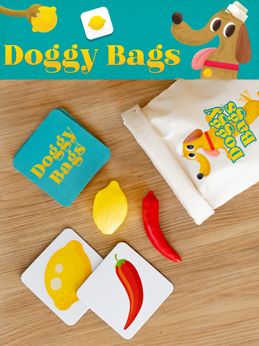 Игра настольная TREE TOYS развивающая Doggy bags Заверните мне это - фото 3