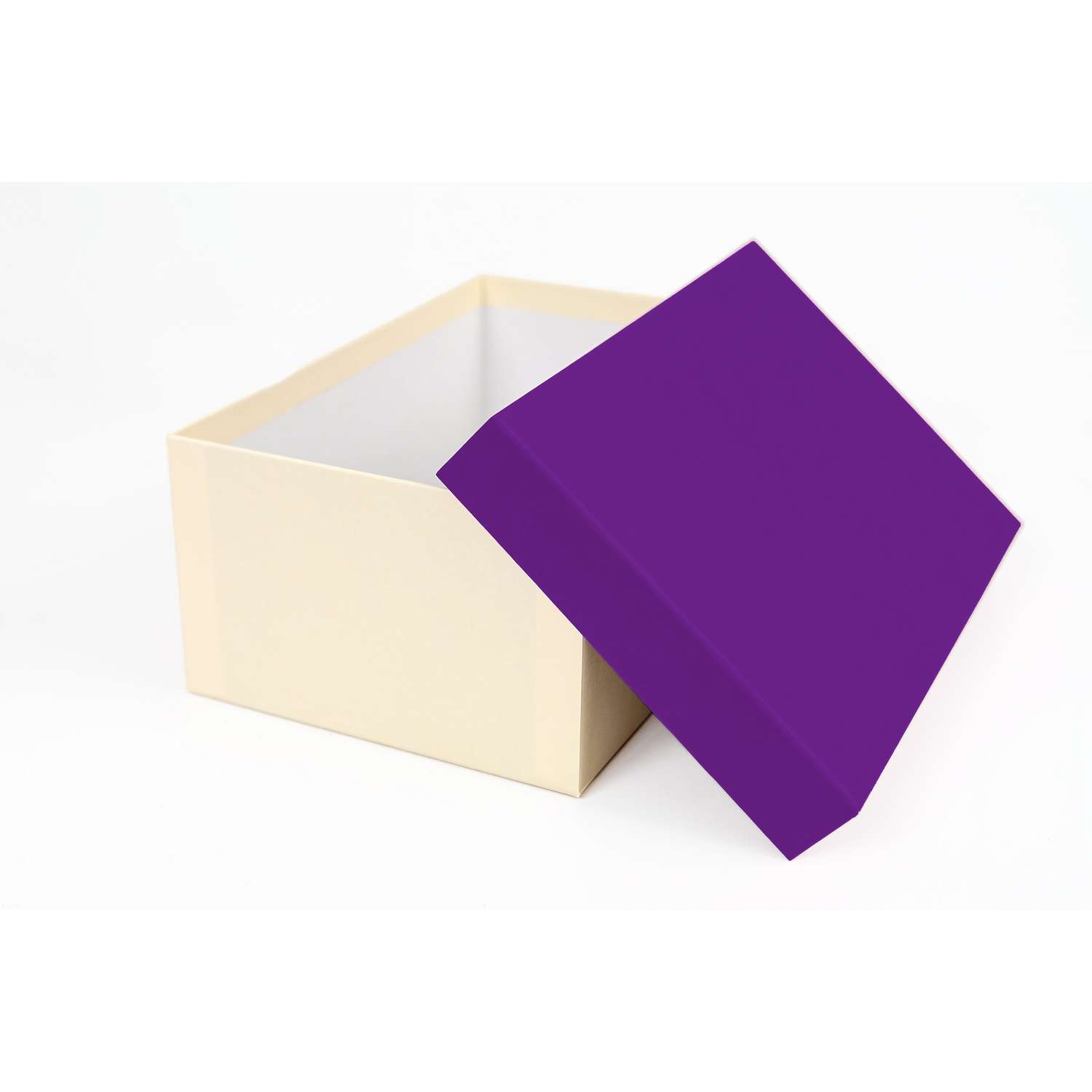 Набор подарочных коробок Cartonnage 10 в 1 Радуга фиолетовый бежевый - фото 4