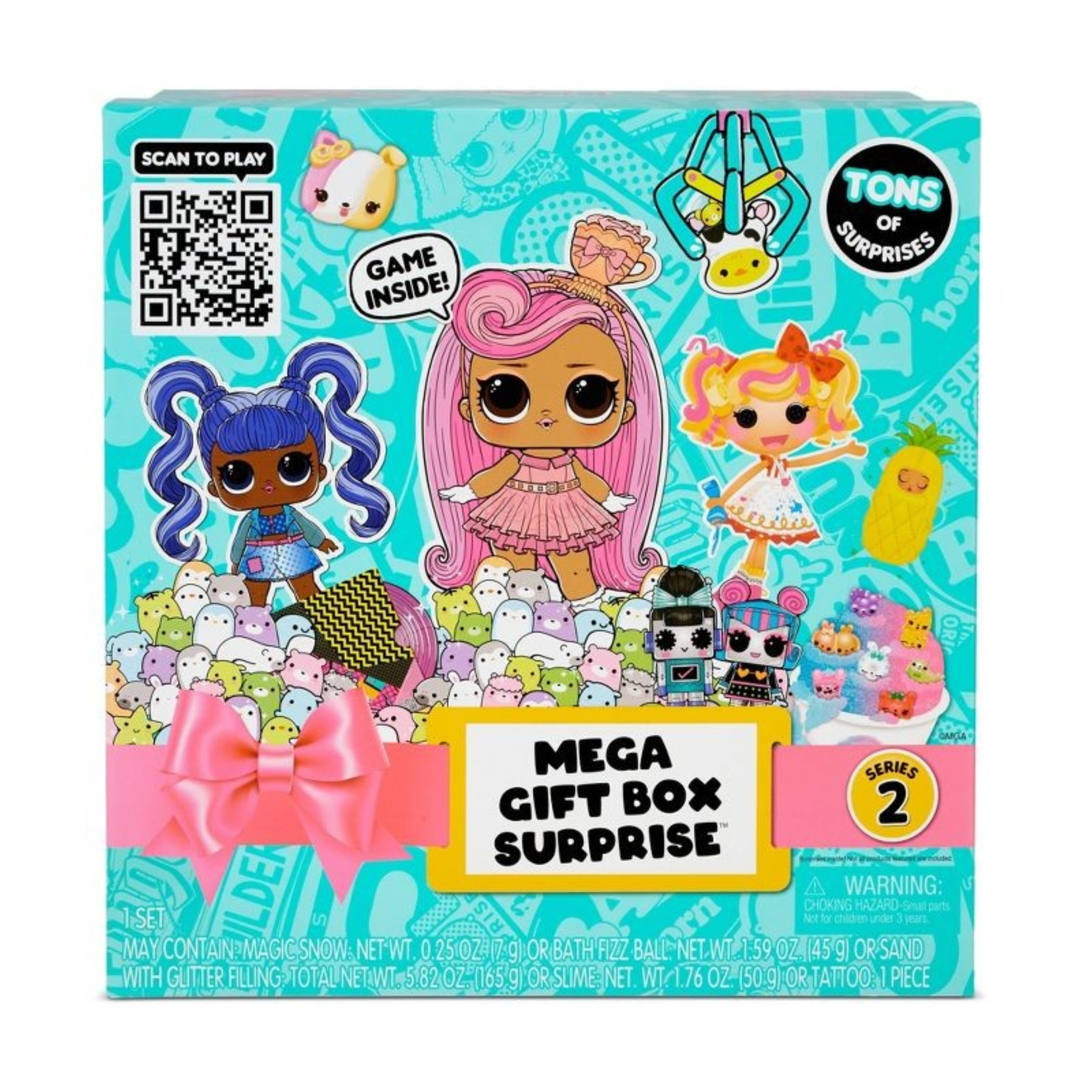 Набор игрушек Lalaloopsy LOL Surprise 118527 Mega Suprise Box 25 сюрпризов 118527 MGA Mega Suprise Box - фото 2