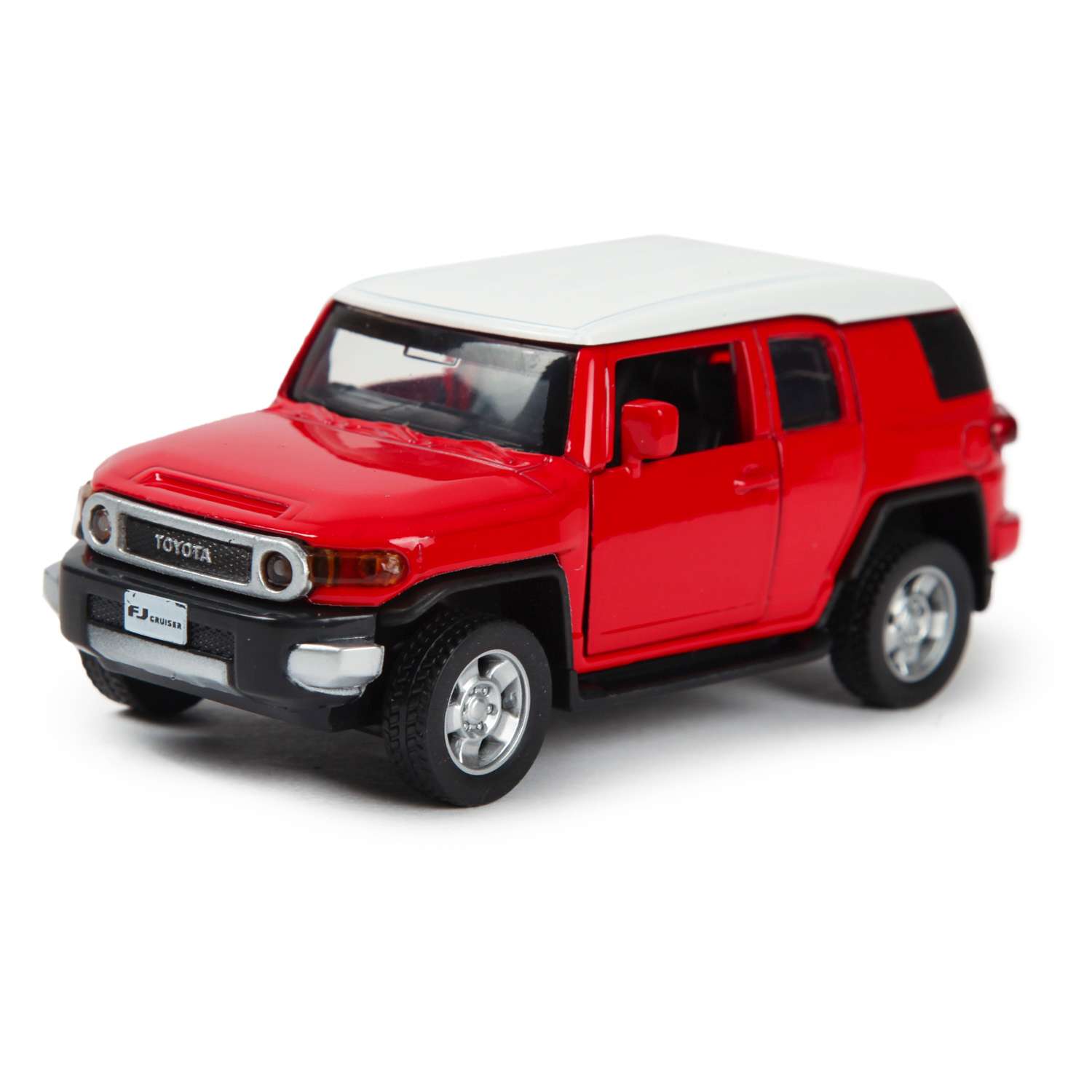 Машина MSZ 1:43 Toyota FJ Cruiser Красная 67312 67312 - фото 4