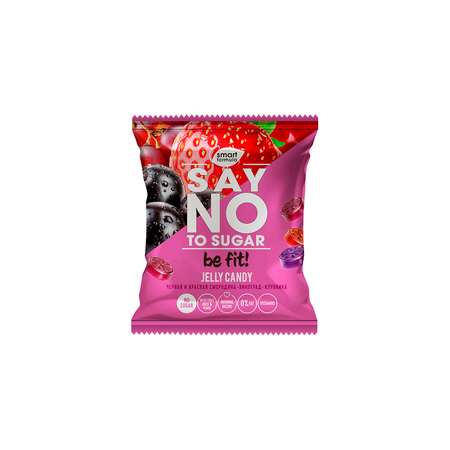 Мармелад Smart Formula Say no to sugar Смородина-виноград-клубника 8 пачек по 70 грамм