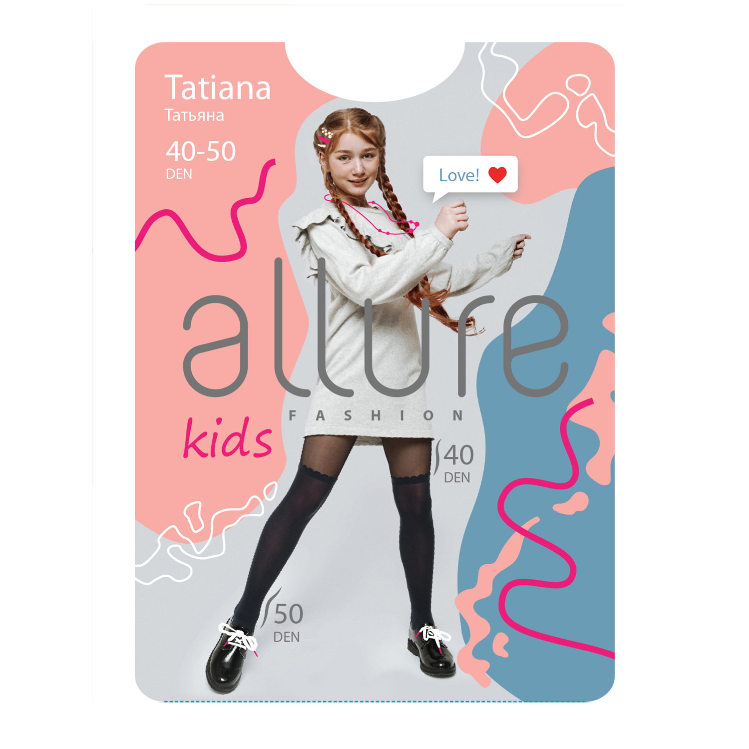 Колготки Allure Колготки детские ALL Tatiana 50 белый - фото 2