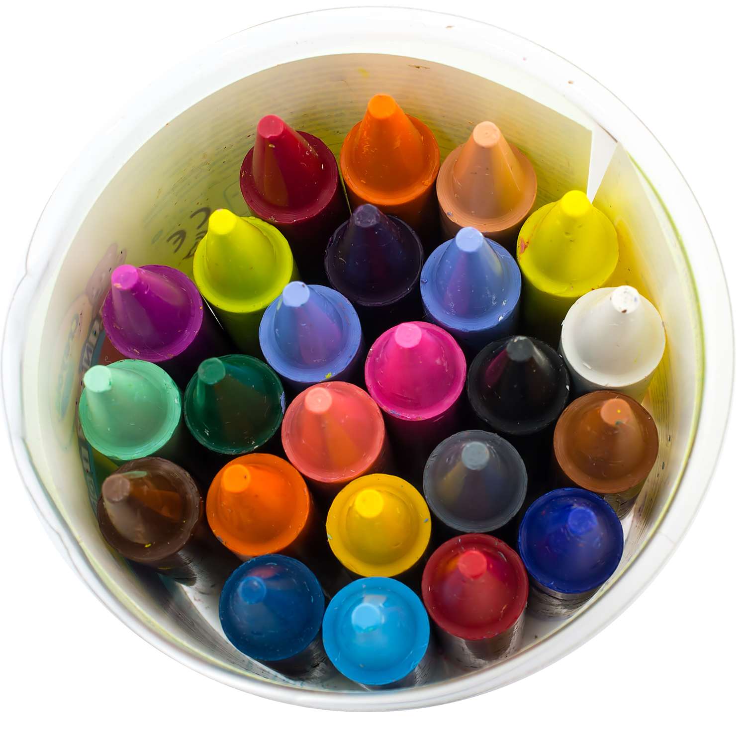 мелки Crayola восковые 24 шт - фото 5