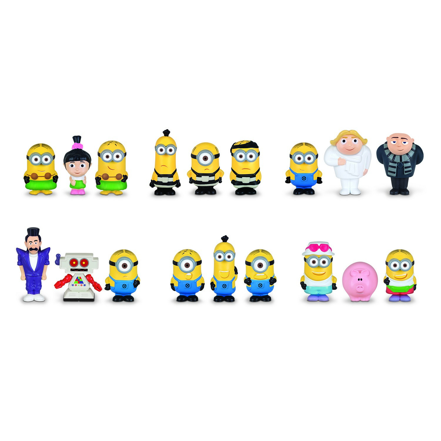 Игровой набор Minions Гадкий Я 3 - Микро фигурки (3 шт) в ассортименте - фото 1