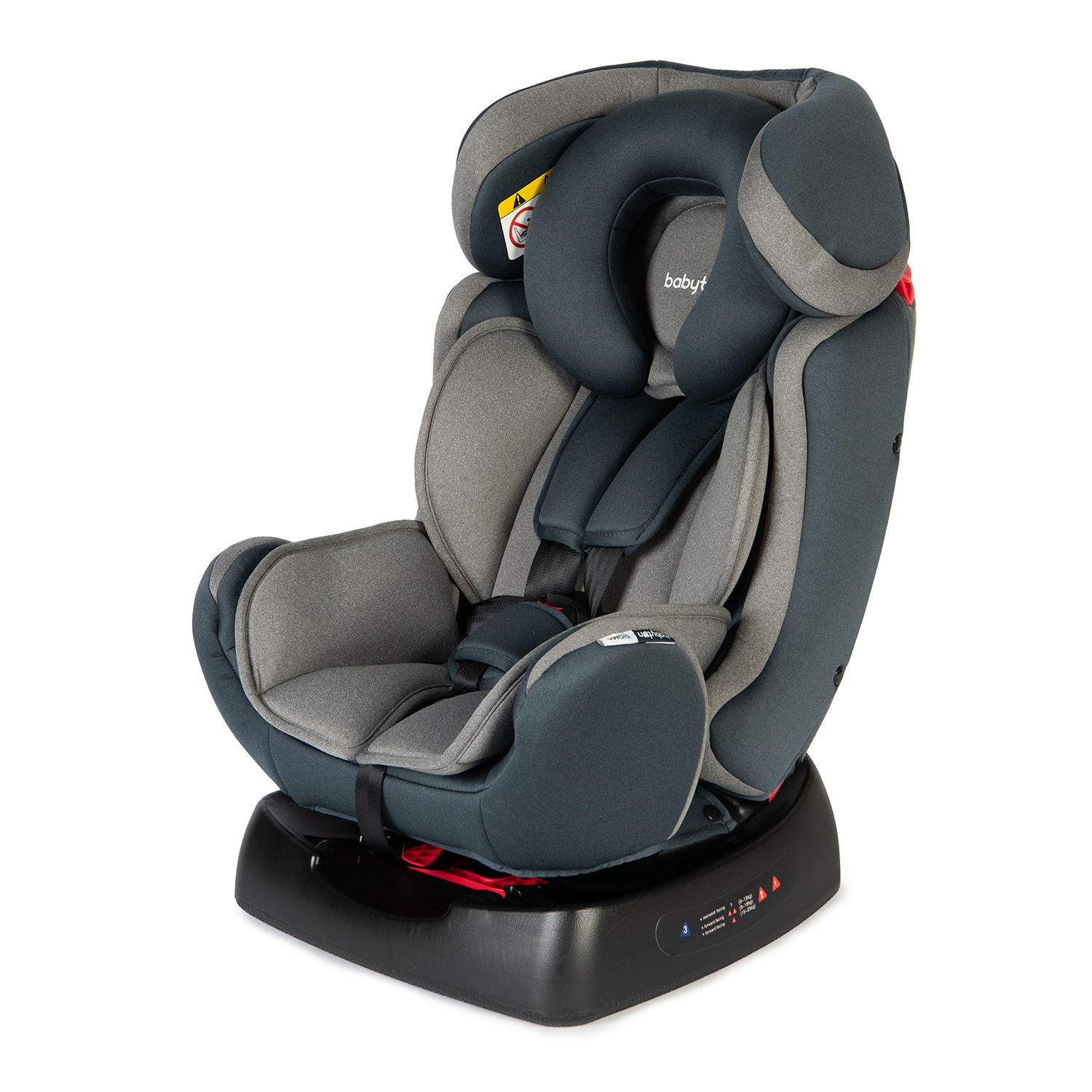 Автокресло Babyton Sigma Grey 0+/1/2 (0-25 кг) - фото 6