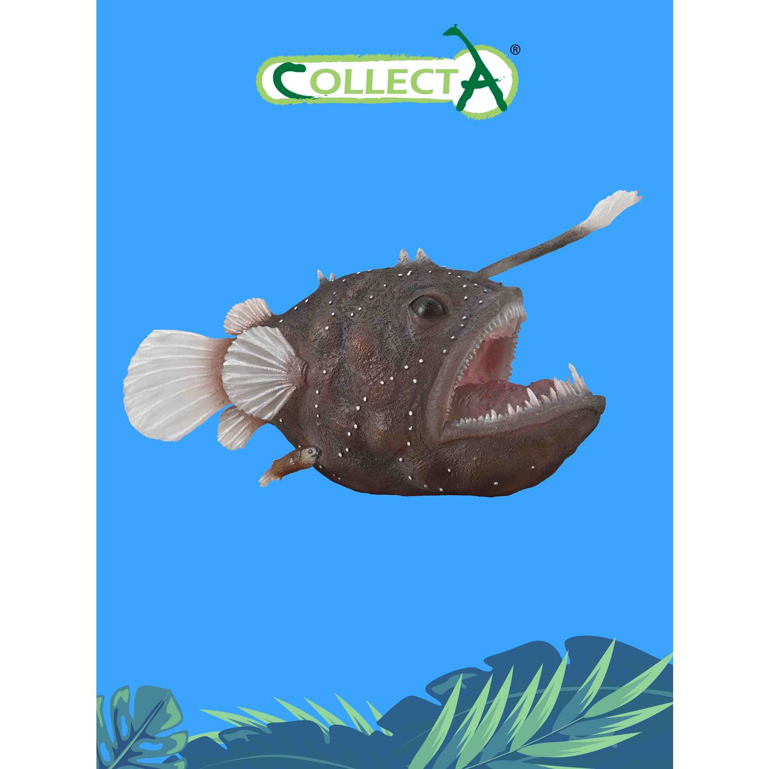 Фигурка животного Collecta Рыба-удильщик - фото 1