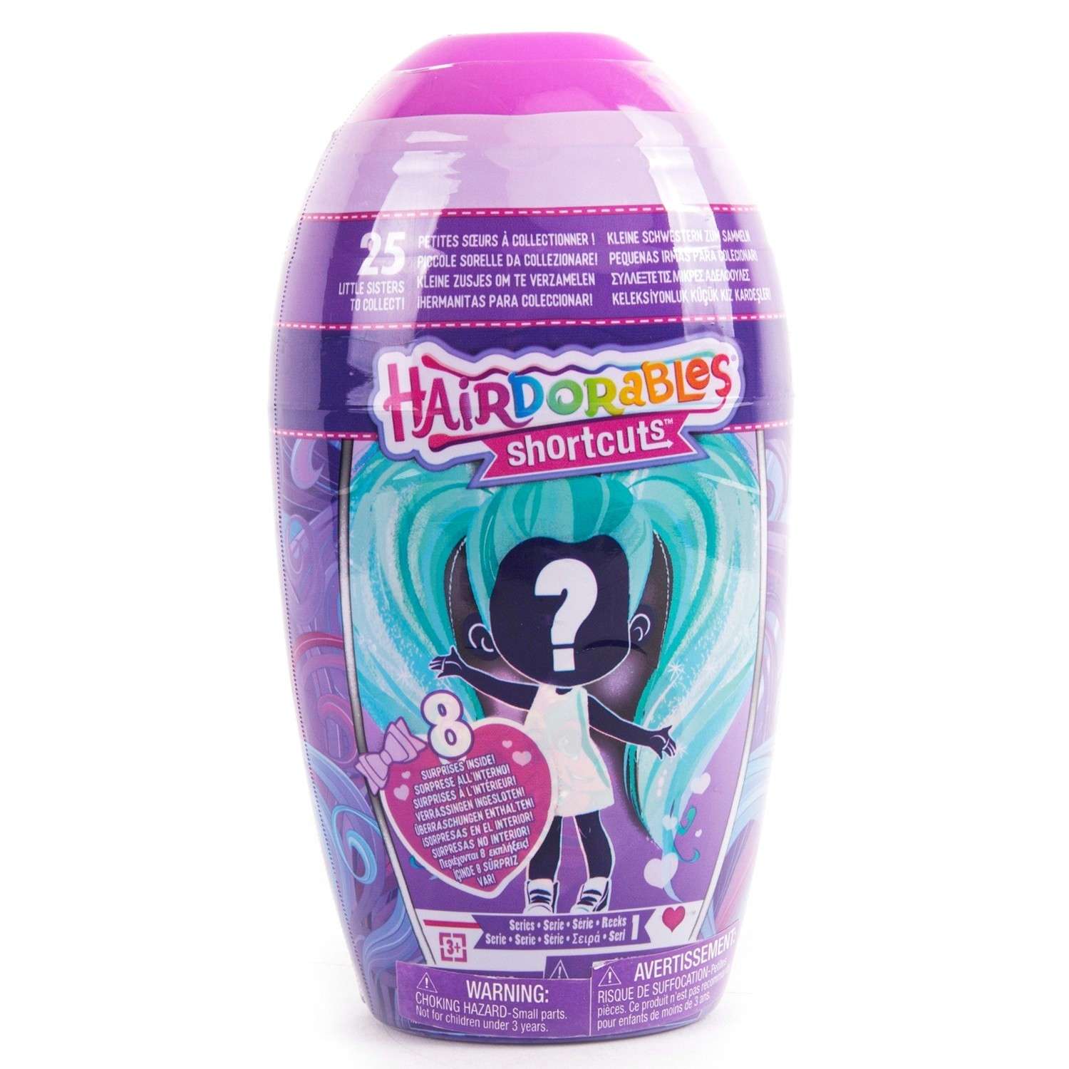 Кукла Hairdorables Малышки-сестрички в непрозрачной упаковке (Сюрприз) 23660 23660 - фото 1