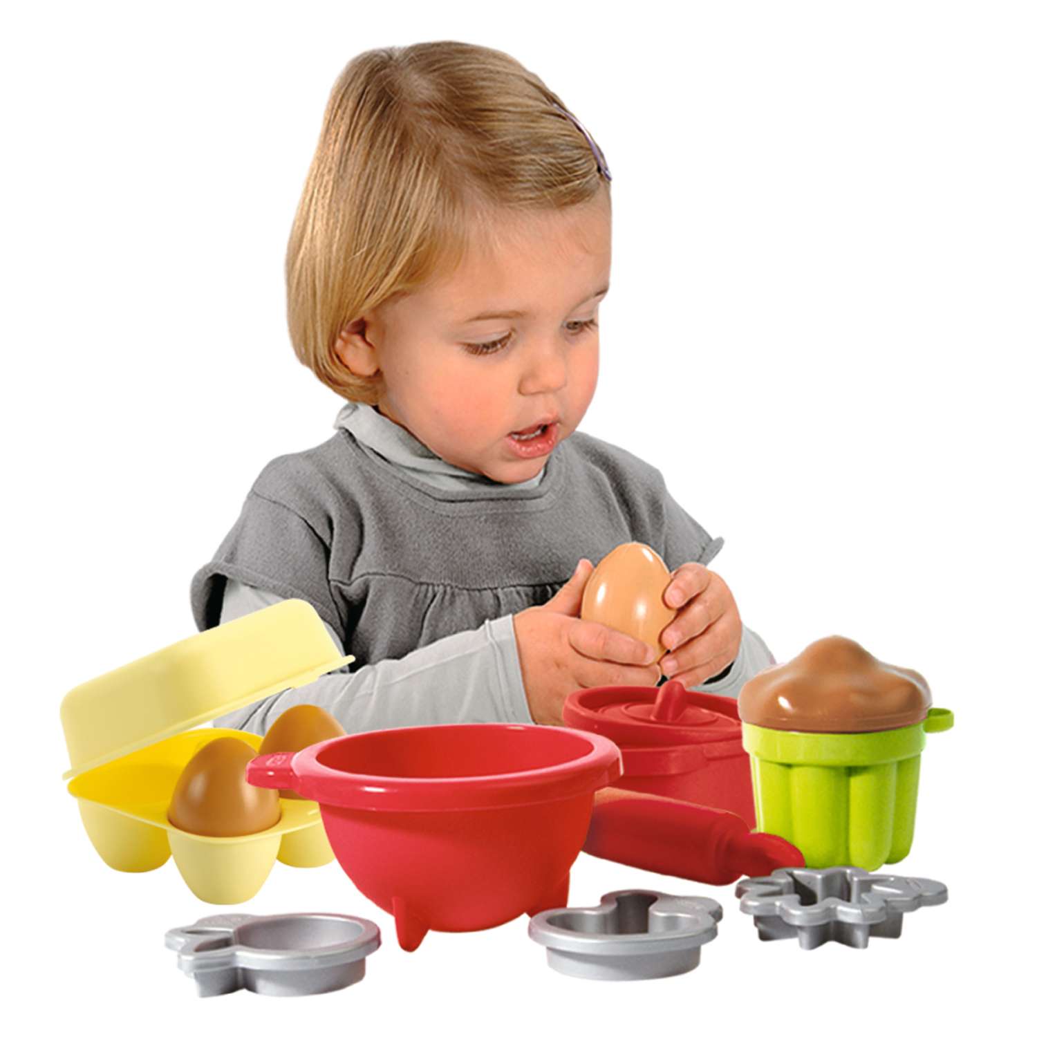 Набор игровой Ecoiffier детская посуда с продуктами 26 придметов 2617 - фото 2