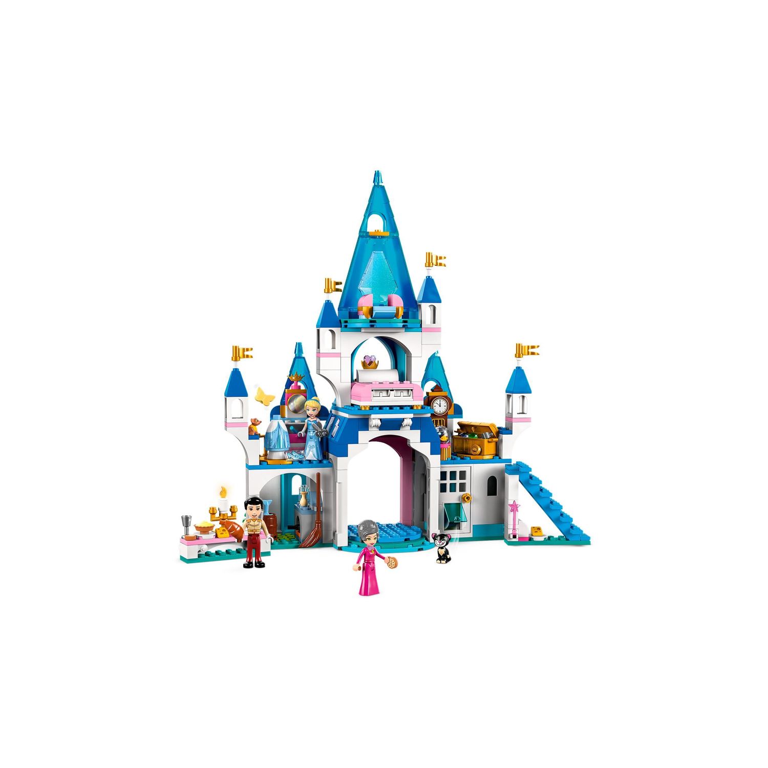 Конструктор LEGO Princesses Cinderella and Prince Charmings Castle 43206 - фото 4