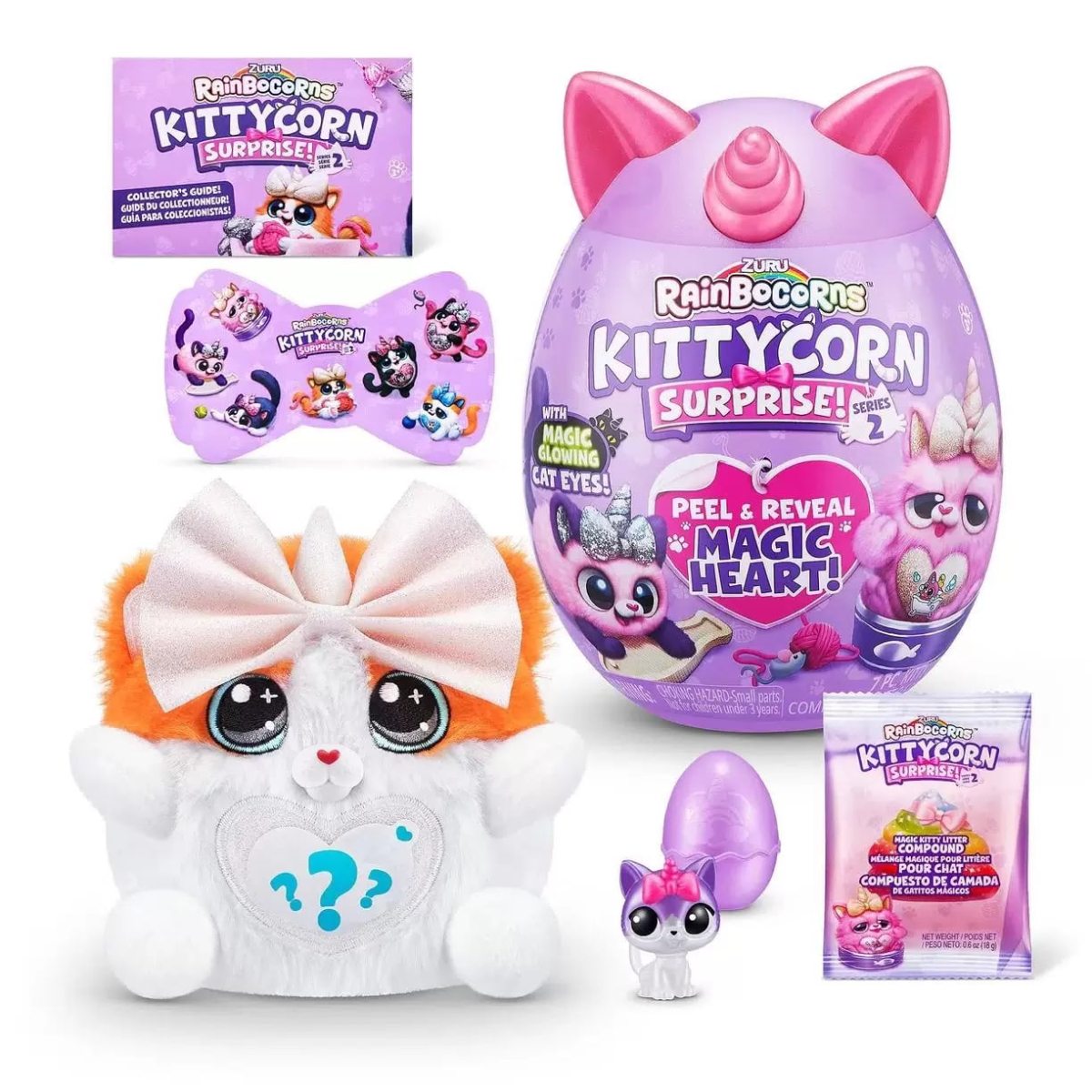 Игровой набор с куклой Zuru Rainbocorns Kittycorn Surprise 9279 00-00019109 - фото 8