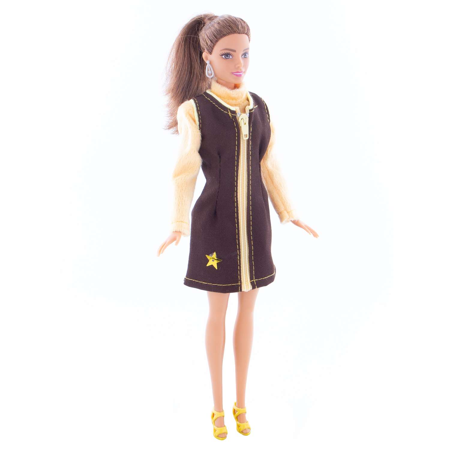 Набор одежды Модница для куклы 29 см 2017 коричневый 2017коричневый - фото 10