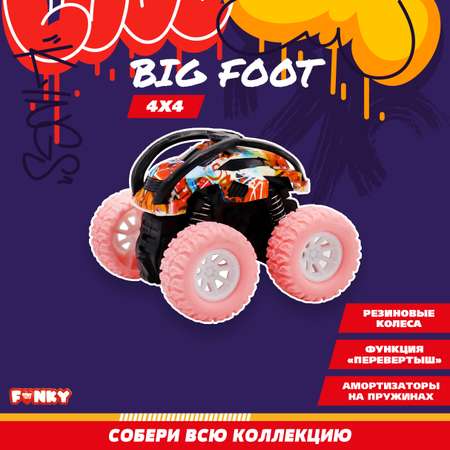 Автомобиль Funky Toys розовый