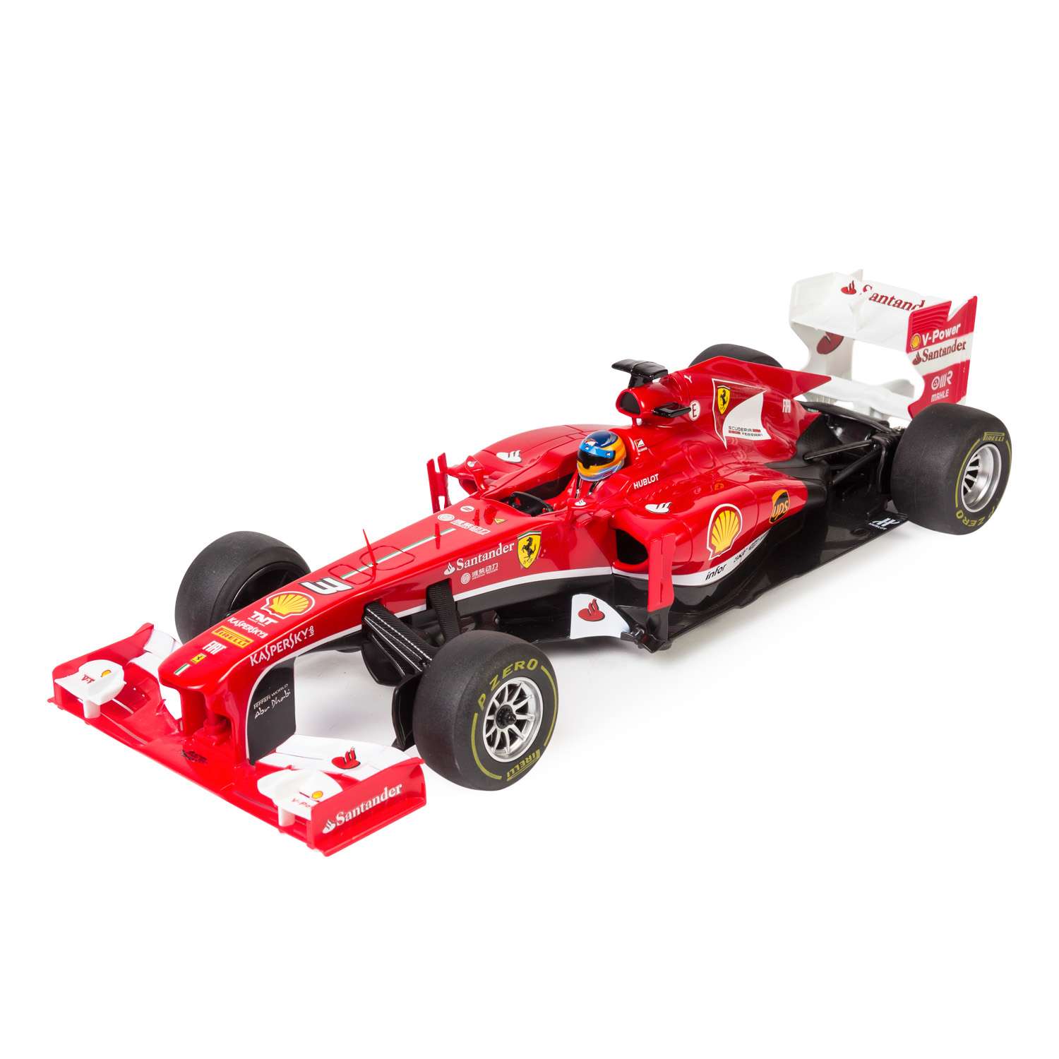 Машинка Rastar радиоуправляемая Ferrari F1 1:12 красная - фото 2
