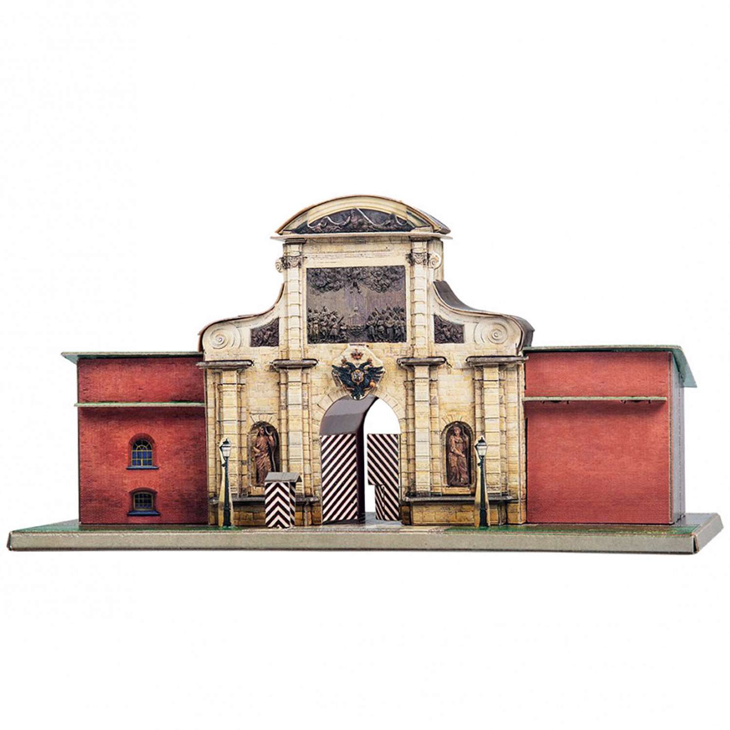 Сборная модель Умная бумага Петровские ворота 363 363 - фото 1