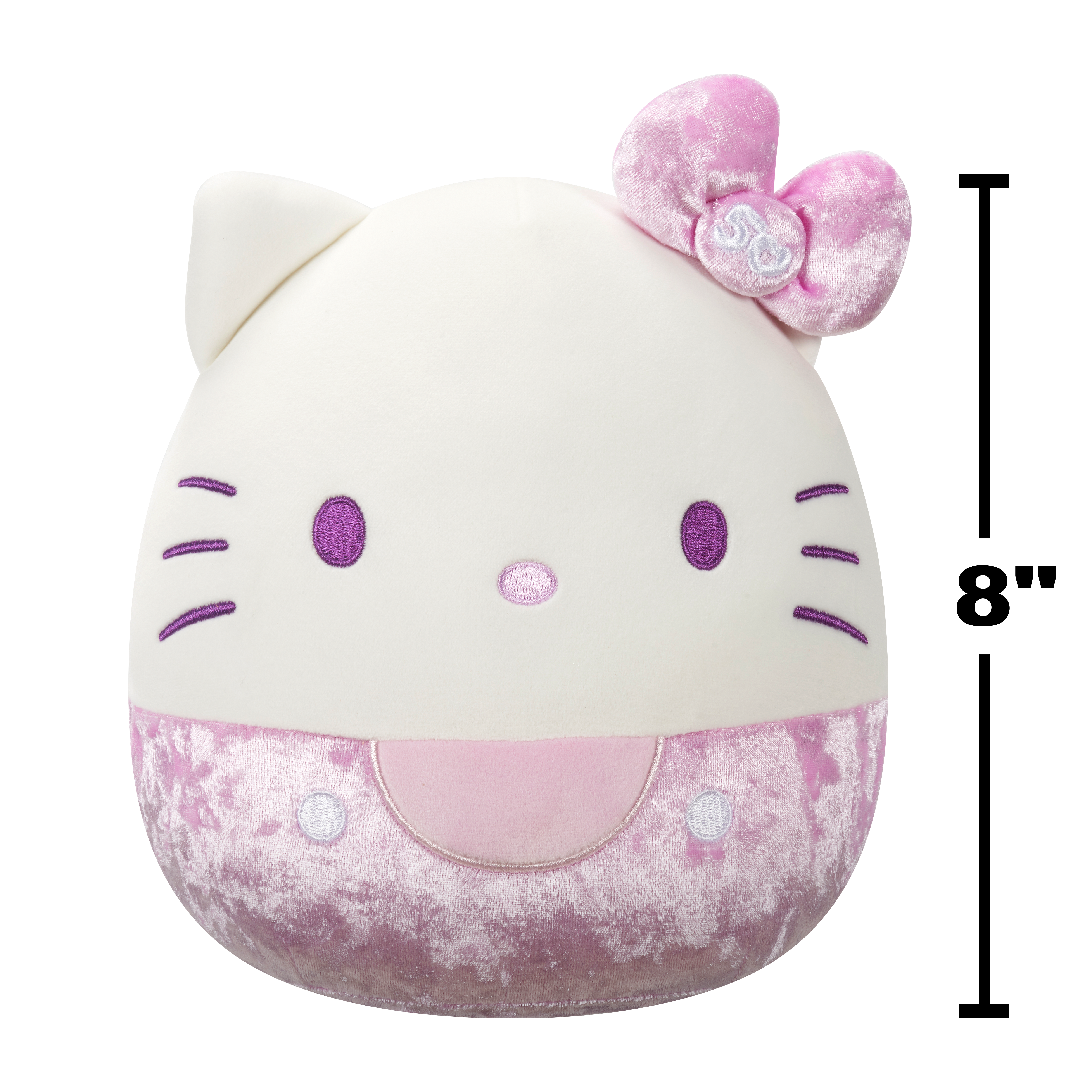 Игрушка мягкая Squishmallows Сиреневая китти - фото 5