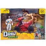 Игровой набор Junfa Мир динозавров животное квадроцикл фигурка человека аксессуары