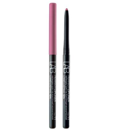 Карандаш для губ БЕЛИТА lab colour Perfect Lipliner Long Lasting 12h механический тон 11 лилово-пудровый