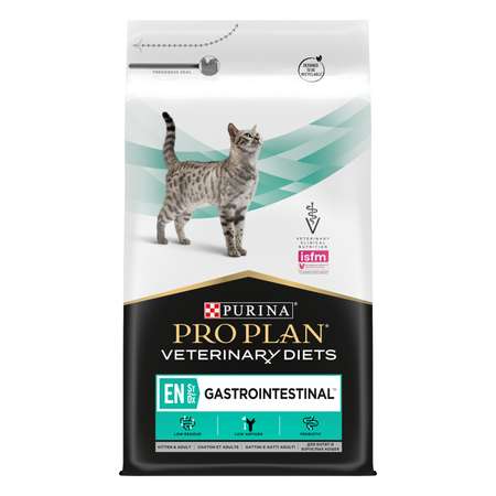 Корм для кошек и котят Purina Pro Plan Veterinary diets EN St/Ox Gastrointestinal для снижения проявлений кишечных расстройств cухой 5кг